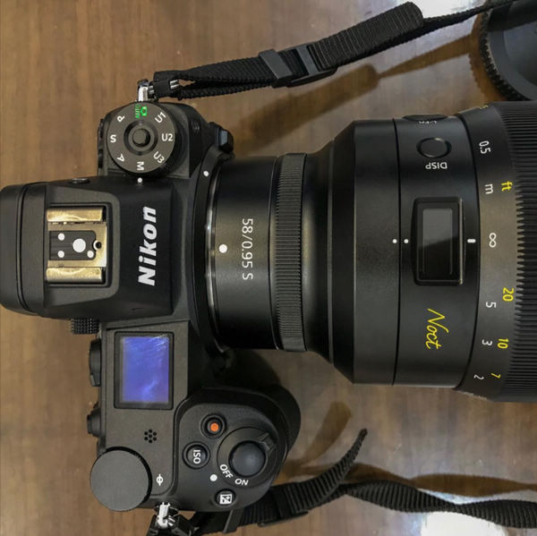 尼康58mm f/0,95 noct镜头上机图 尼康58mm f/0,95 noct镜头上机图